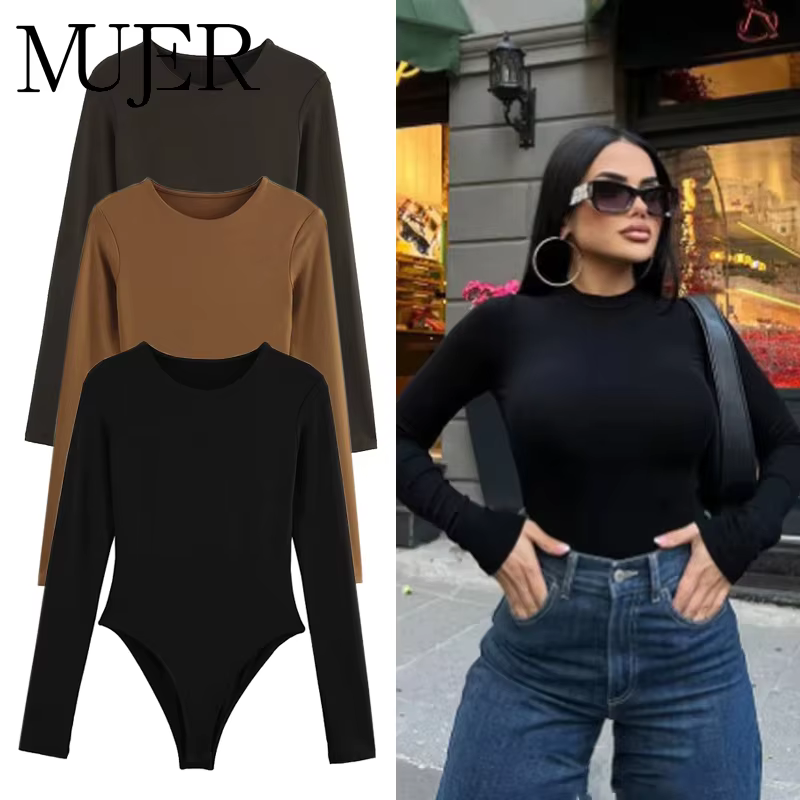 MUJER noir Bustier body pour femmes Sexy extrême