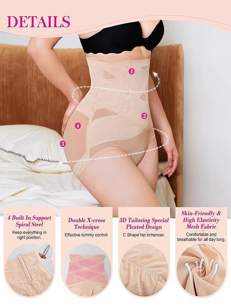 Culotte amincissante taille haute pour femme