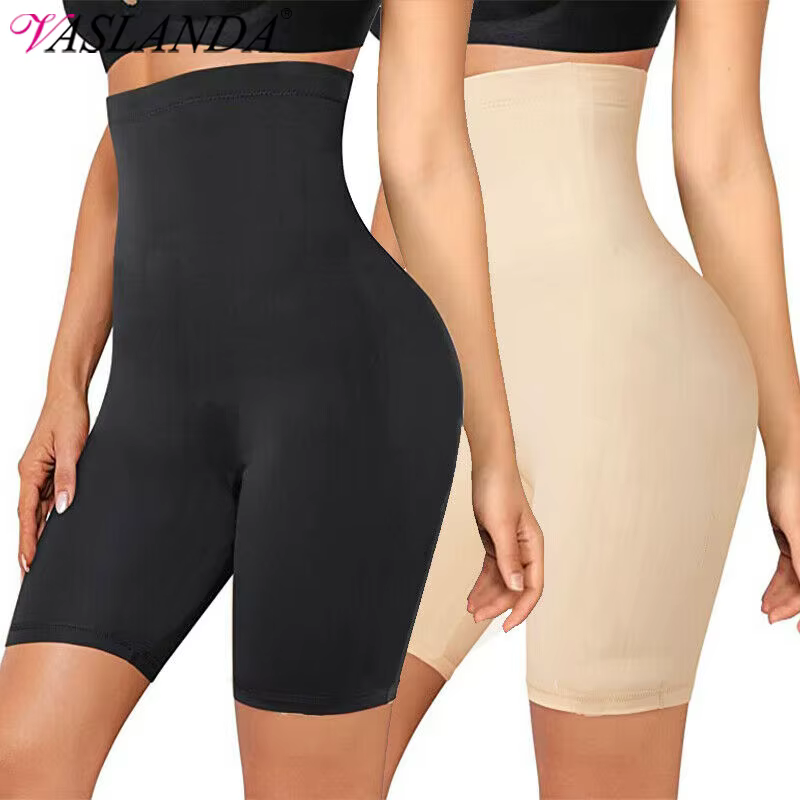 Femmes Shapewear taille haute Shorts ventre minceur corps Shaper