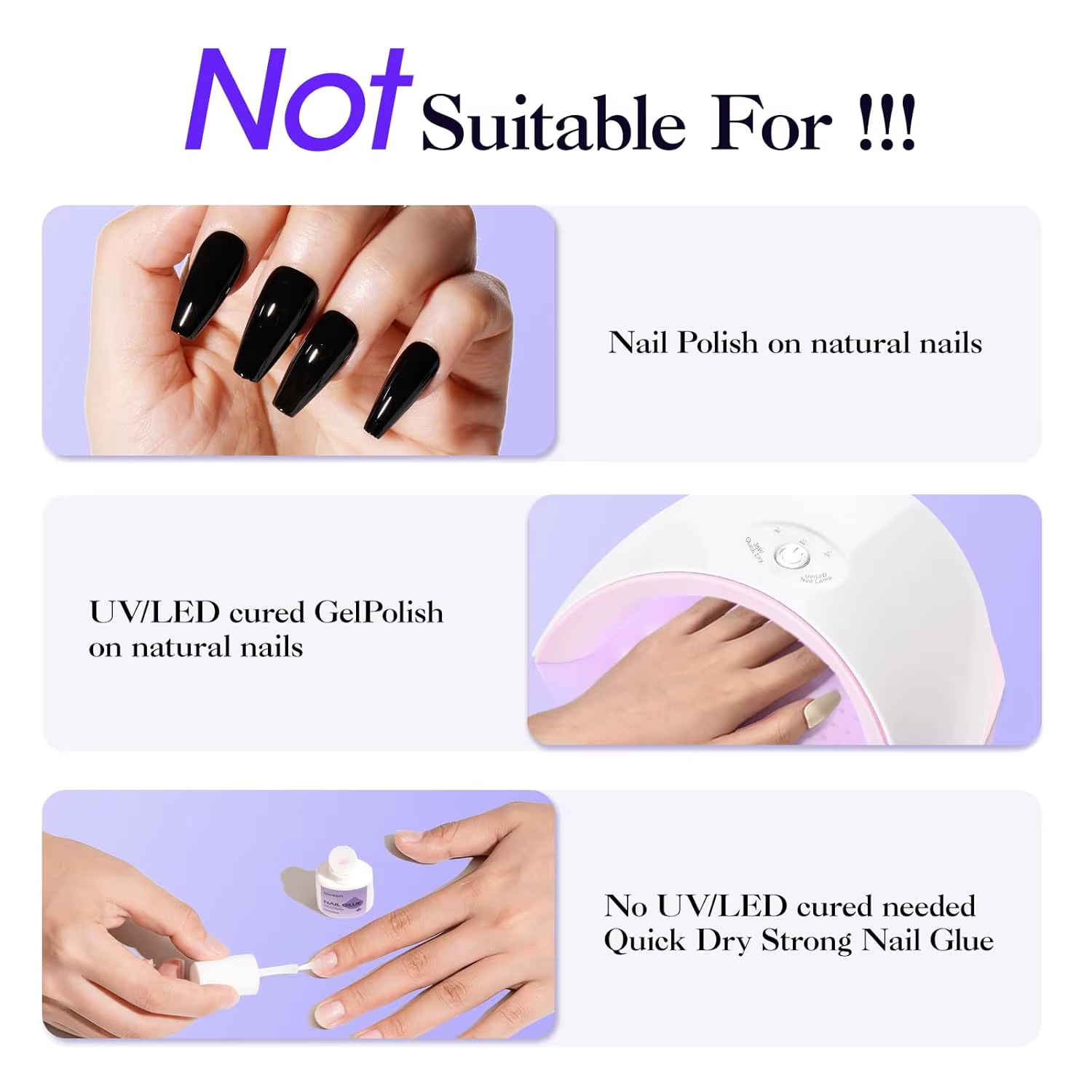 GELLEN 40ml Dissolvant de Colle à Ongles Formule Douce pour Ongles Postiches Gel UV Faux Ongles Dissolvant Sans Acétone Inodore Fournitures de Soins des Ongles