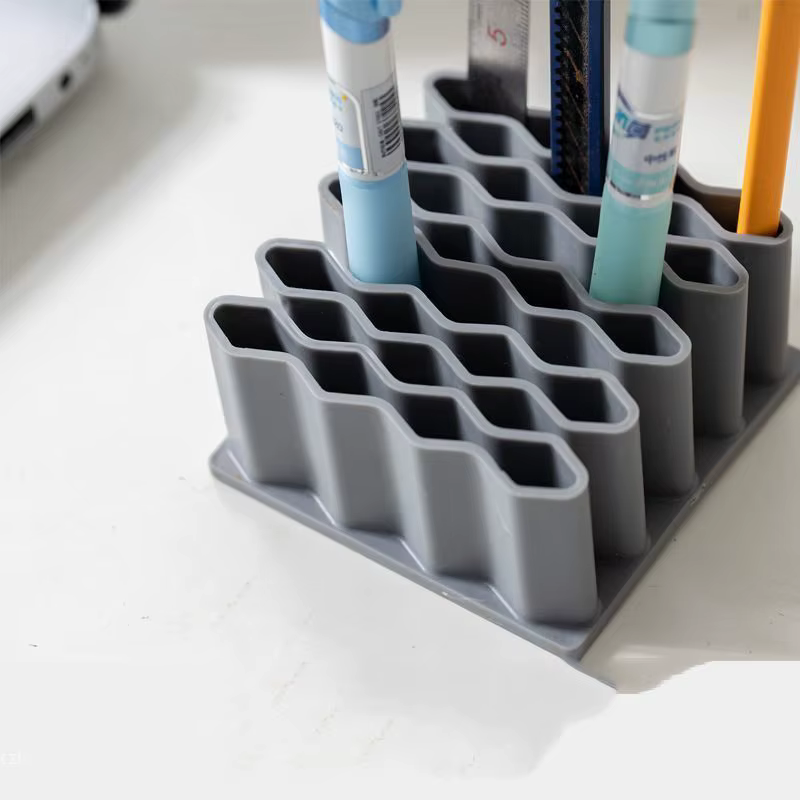 Support de bureau pour onguents, en plastique, organiseur de rangement pour cosmétiques et stylos, avec compartiments pour onguents domestiques