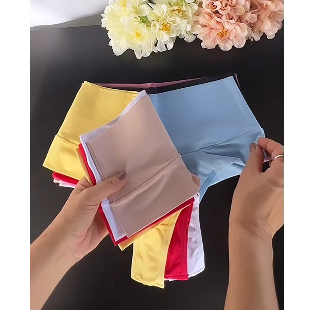 3XL culottes femmes slips confortables sous-vêtements femme doux caleçons dames