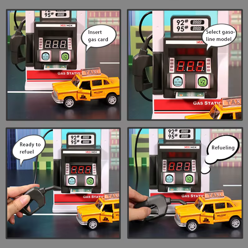Jouets éducatifs Service gaz Station-service simulé pour enfants