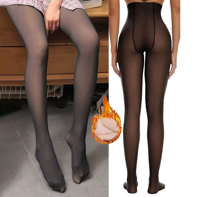 Leggings thermiques chauds d'hiver pour femmes