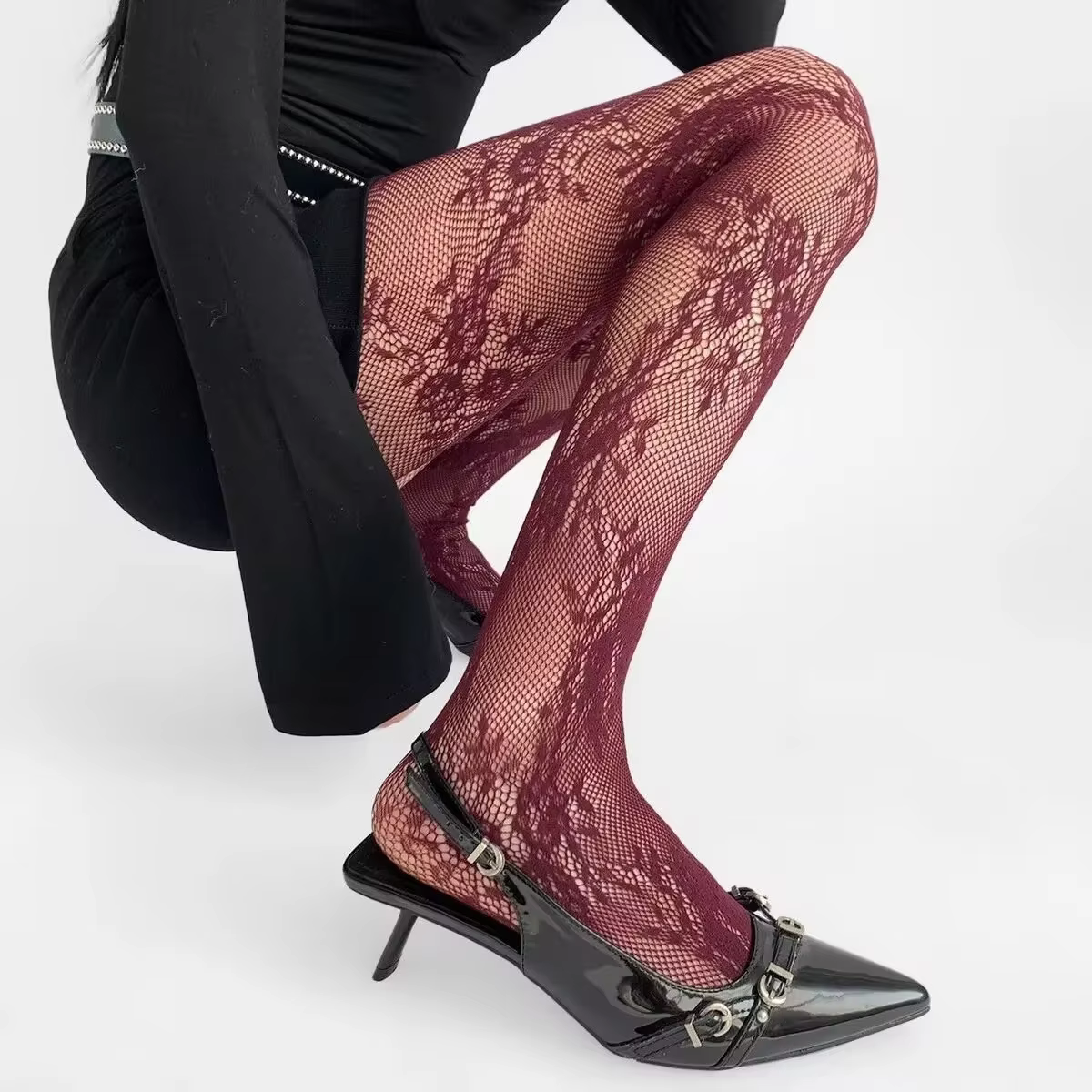 1 paire de bas pour femmes