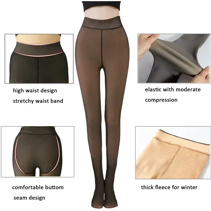 Collants isolés femmes hiver