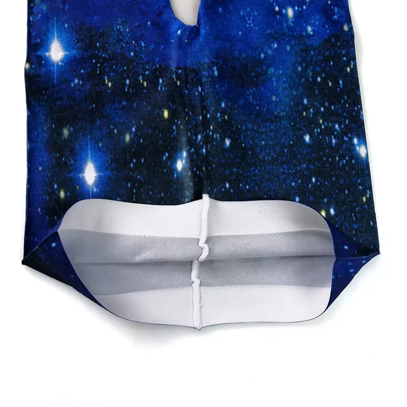 Collants imprimés galaxie bleu Cool