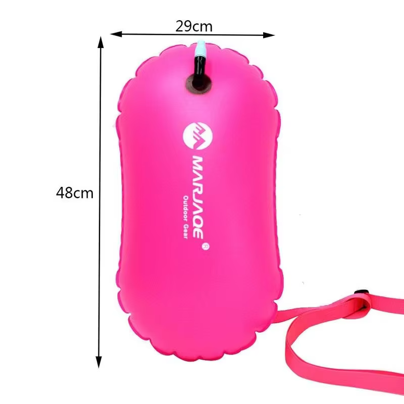 Bouée de sécurité pour piscine en PVC, flotteur de remorquage, airbag étanche avec ceinture de taille pour rafting, piscine extérieure, fournitures de sécurité