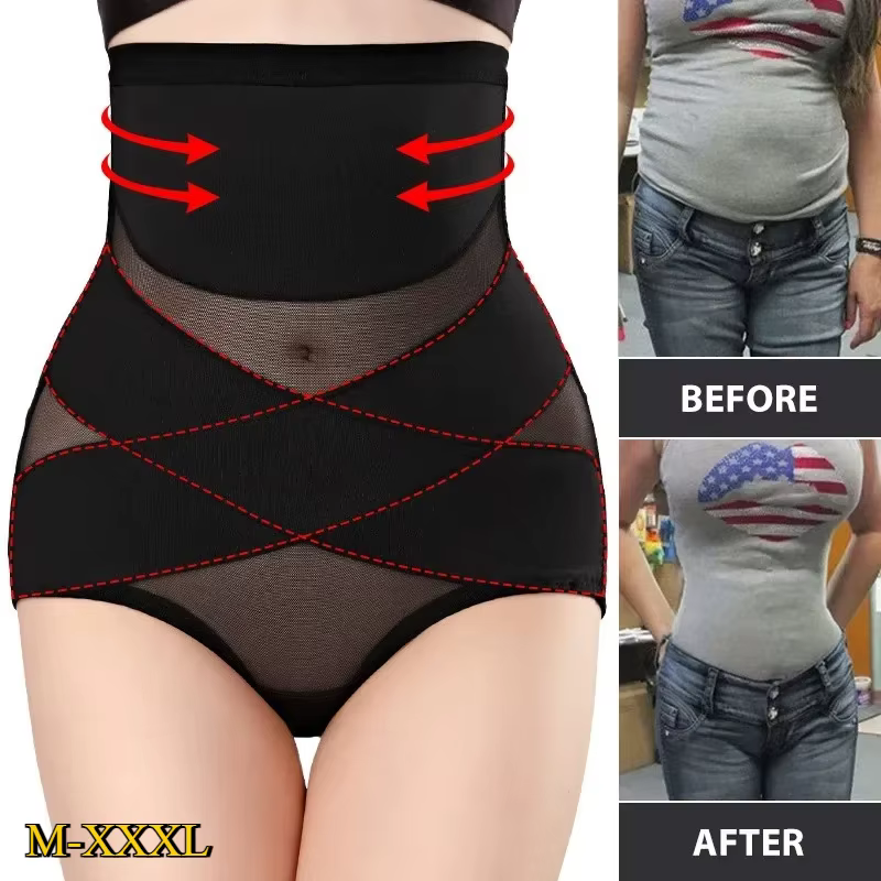 Sexy bout à bout femmes corps Shaper slips Shapewear ventre contrôle femme taille haute formateur corps Shaper culotte Corset Abdomen