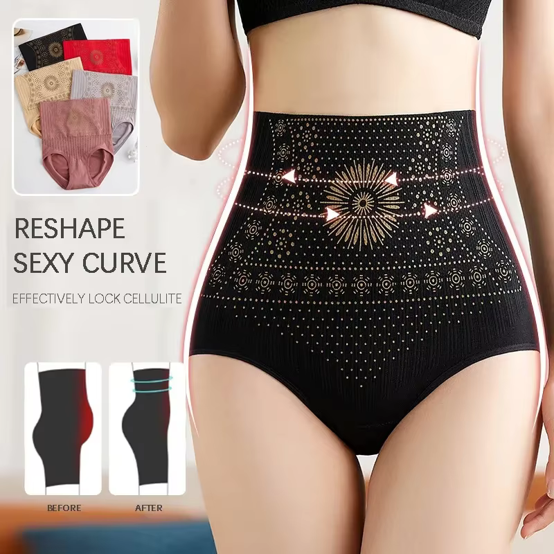 Culotte post-partum taille haute sans couture pour femme