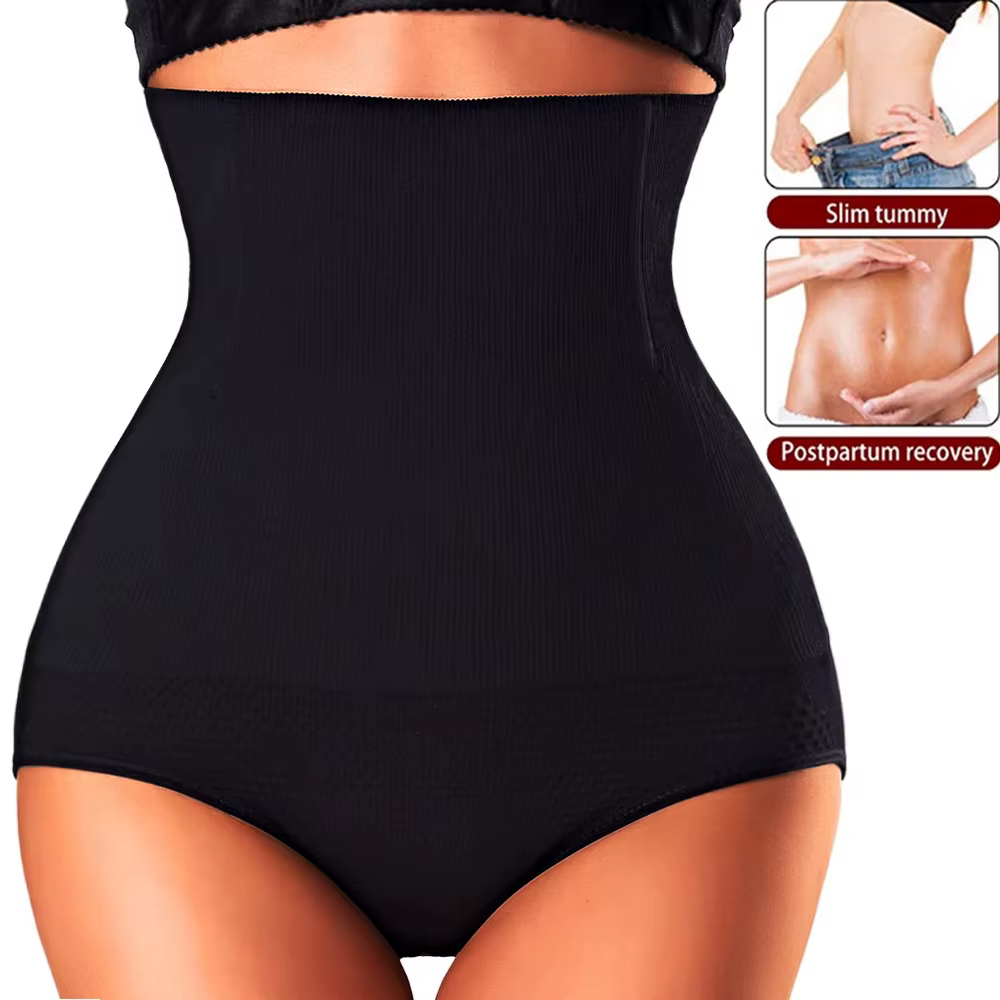 Femmes taille haute façonnage culotte respirant corps Shaper minceur ventre sous-vêtements dames Corset
