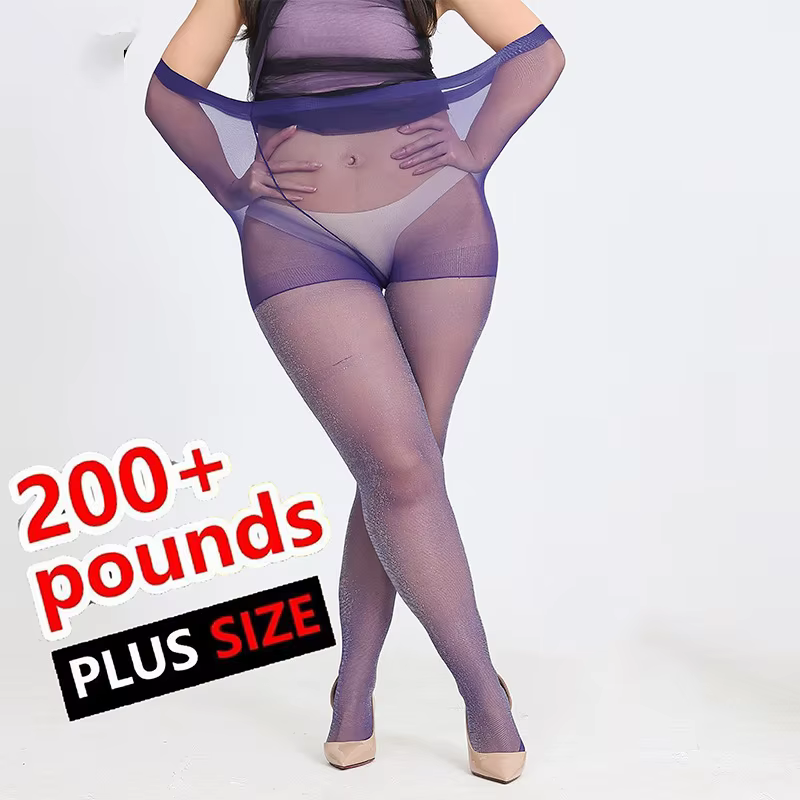 Collants brillants Extra Large pour femmes