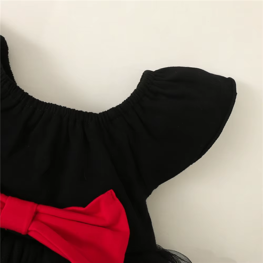 Body d'été pour bébé de 0 à 18 mois, robe + nœud en gaze fine, à la mode, adapté aux vêtements de tir pleine lune