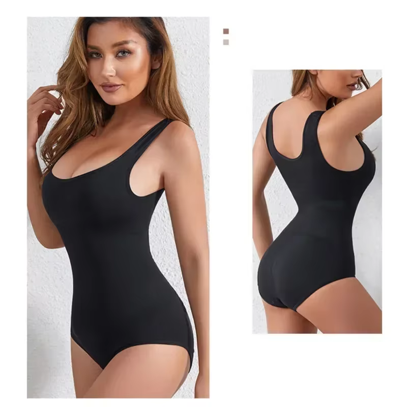 Body Shapewear pour femmes sans couture solide façonnage complet
