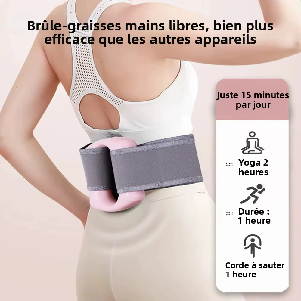 Machine amincissante Rechargeable pour le corps, perte de poids, brûle les graisses foles, Massage, ceinture de Fitness, outil de beauté, anneau de Fascia de Constipation