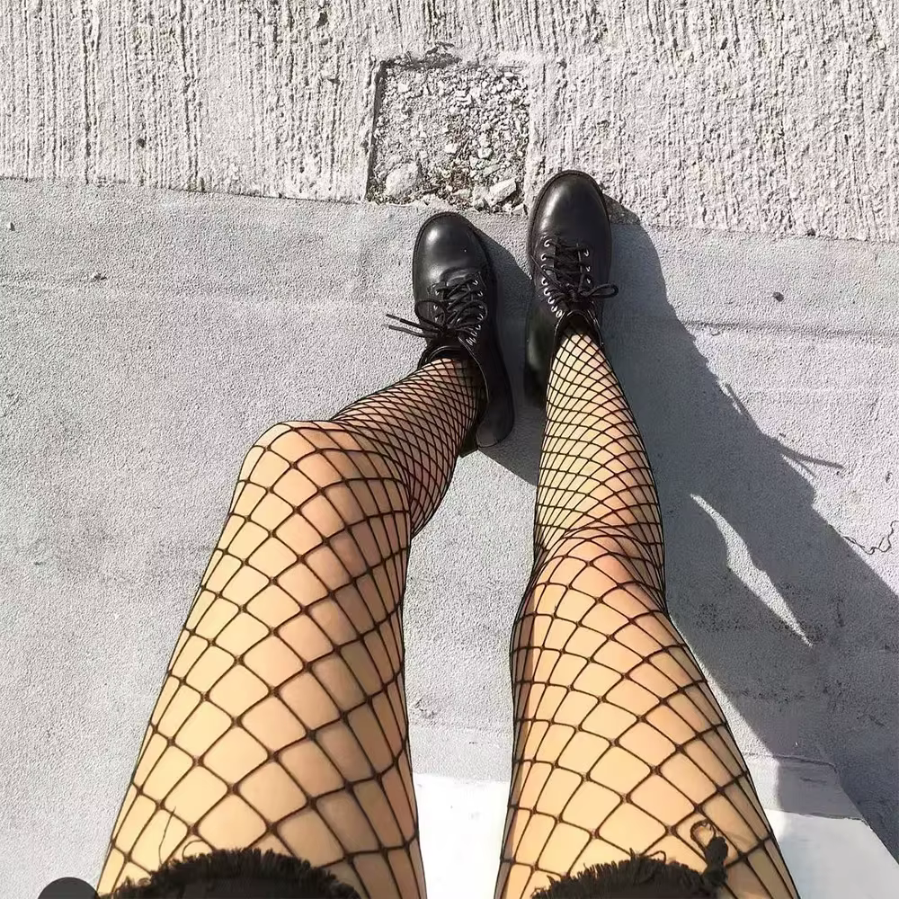 Collants à découpes pour femmes