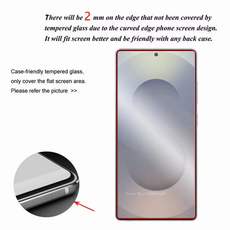 Verre HD Transparent à colle complète pour Samsung Galaxy S25 Ultra, protecteur d'écran pour Samsung S22 S23 S24 S25 Ultra 5G, verre trempé
