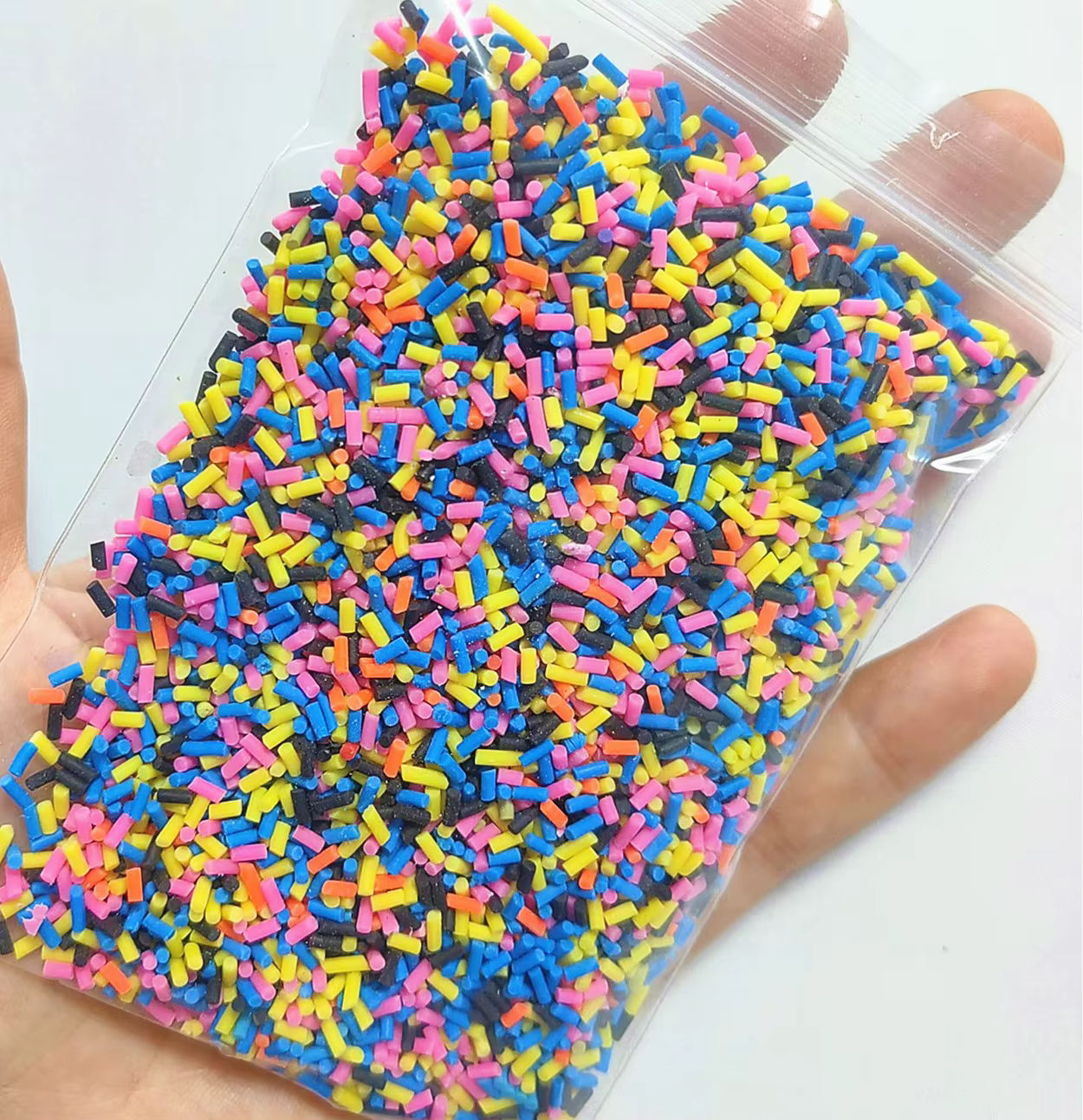 Saupoudrer irrigation polymère pour bricolage, accessoires de remplissage de slime, gâteau exécutif, 30g