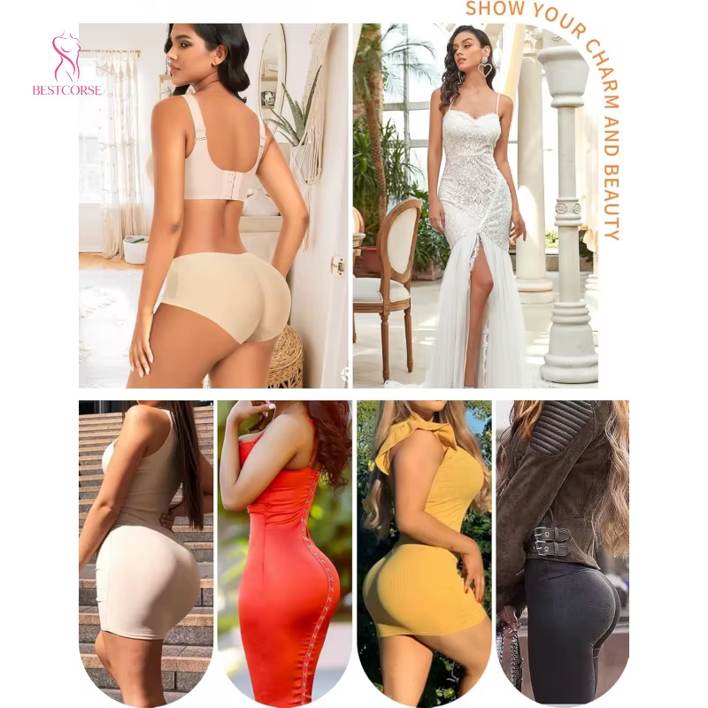 Culotte push-up invisible et respirante sans couture