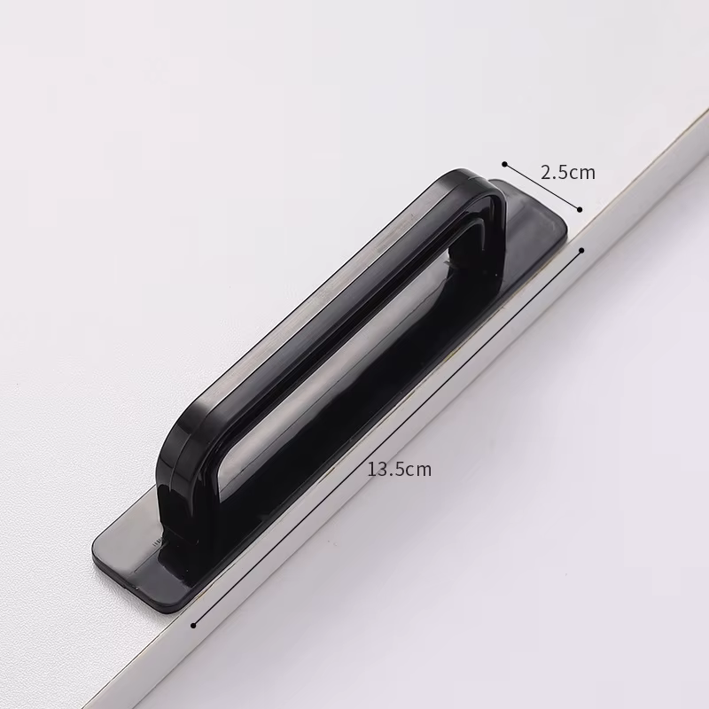 Poignées de porte autocollantes pour armoire, poignée polyvalente, petite taille, poignées autocollantes pour un design universel, amélioration de l'habitat
