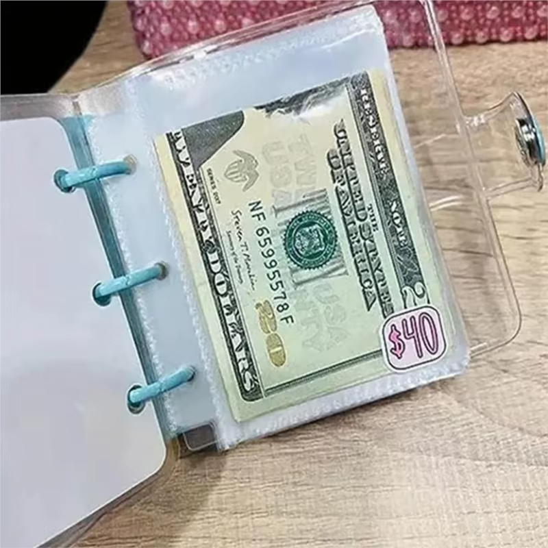 Classeur d'épargne 1000 Planificateur de défi d'épargne Enveloppe de budget de trésorerie Défi d'épargne
