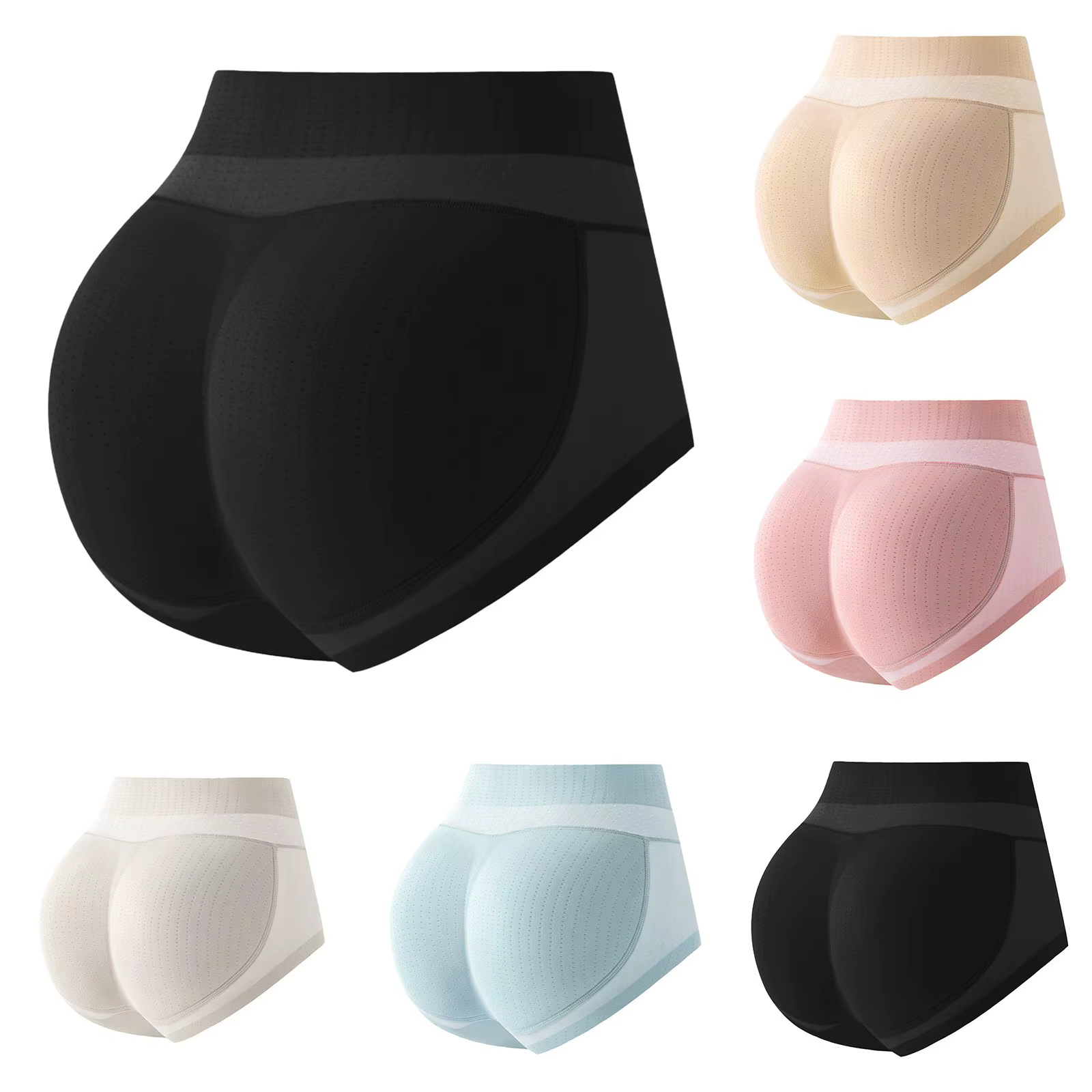 Culottes rembourrées push-up pour femmes