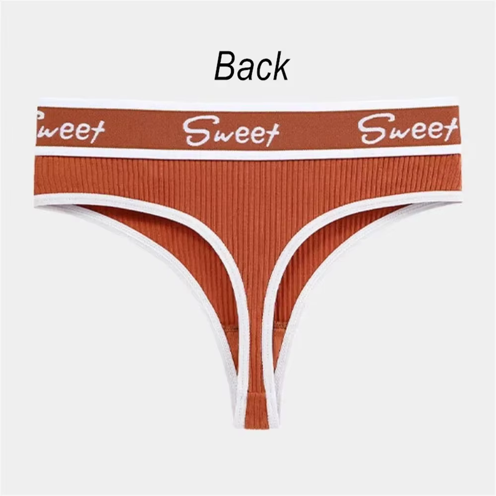 String de sport confortable sans couture pour femme