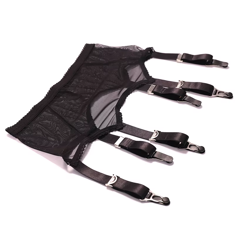 Porte-jarretelles taille haute pour femme