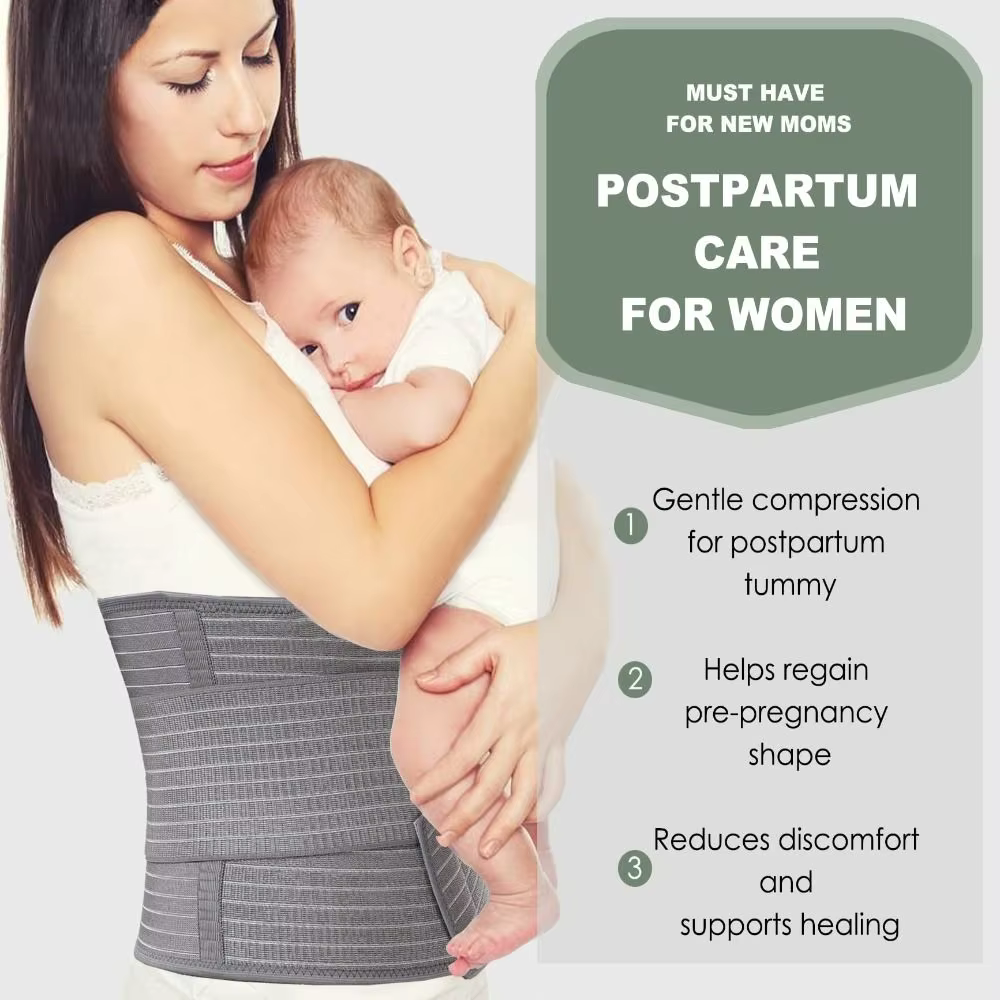 Classeur abdominal post-chirurgical respirant