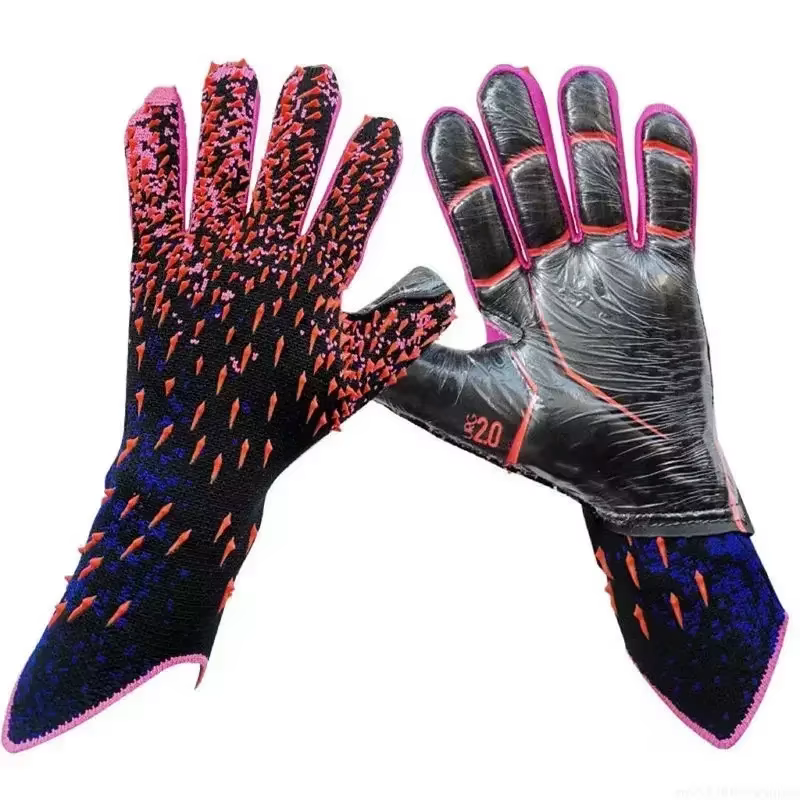 Gants de gardien de but à forte adhérence pour gants de gardien de but de football avec taille 6/7/8/9/10 gants de football pour enfants jeunes et adultes