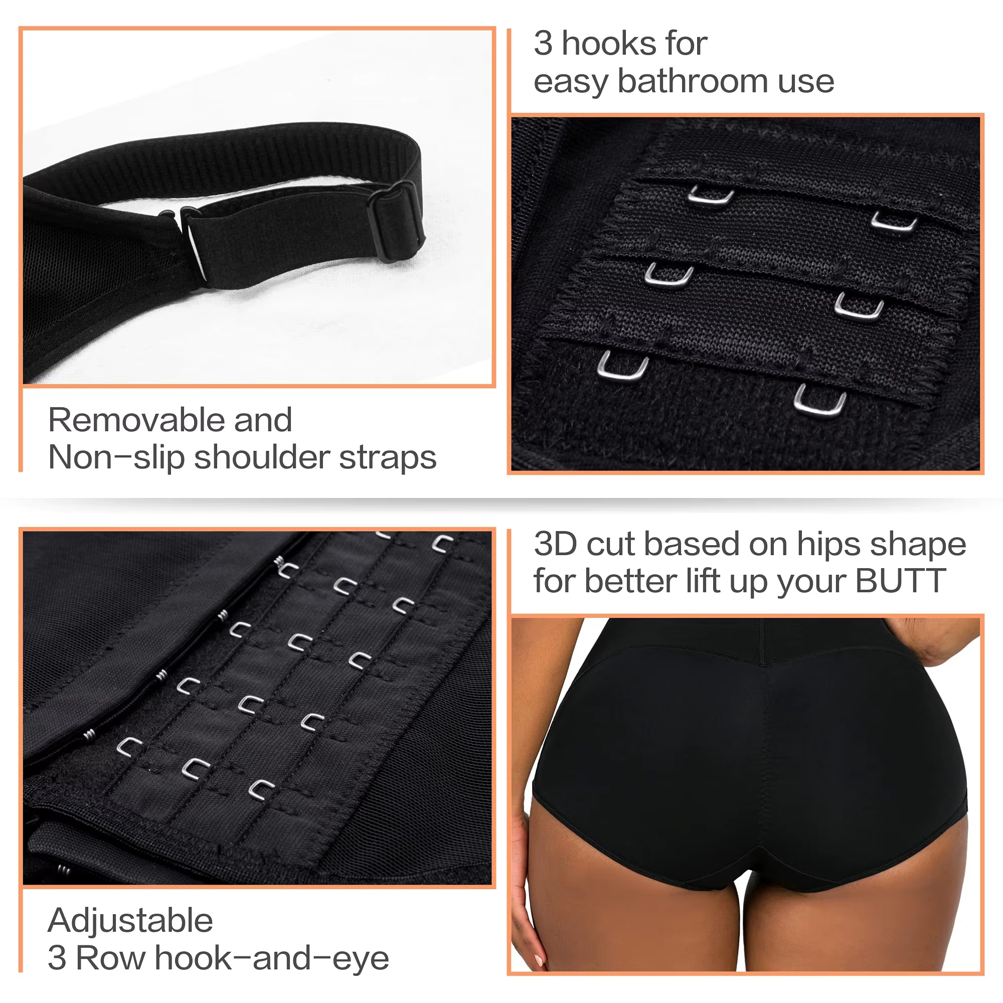 Body Shaper femmes taille formateur bout