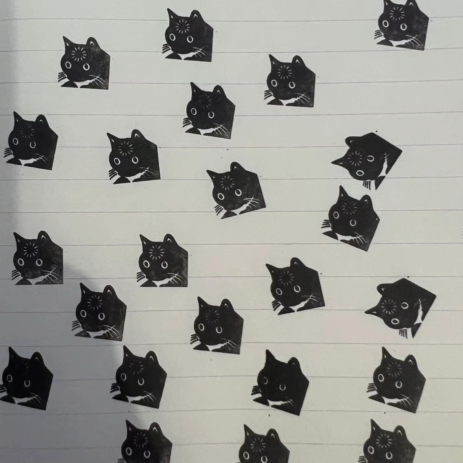 Timbres Emoji amusants, petits sceaux ronds créatifs pour étudiants mignons