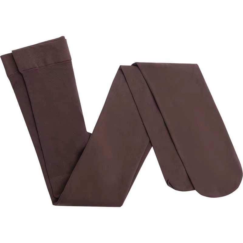 DOIAESKV 2025 Nouveaux Collants Femme 80D Automne Hiver Chauds Doublés Taille Haute Extensibles Moulants en Velours