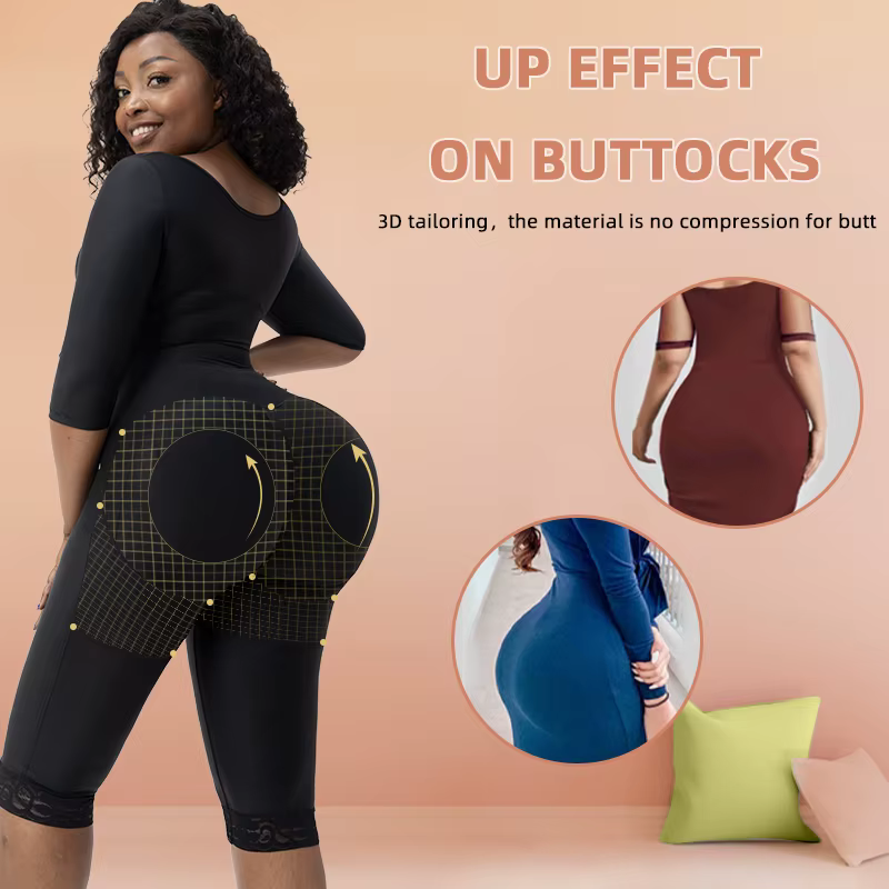 360 ° Body complet Lipo post-op récupération Shapewear