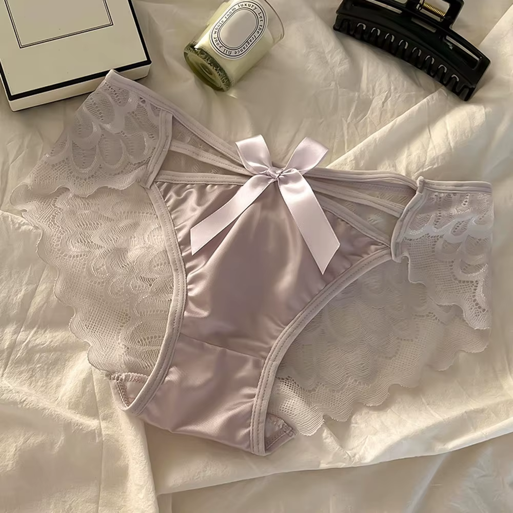 Culottes pour femmes respirantes en tissu pur et lisse
