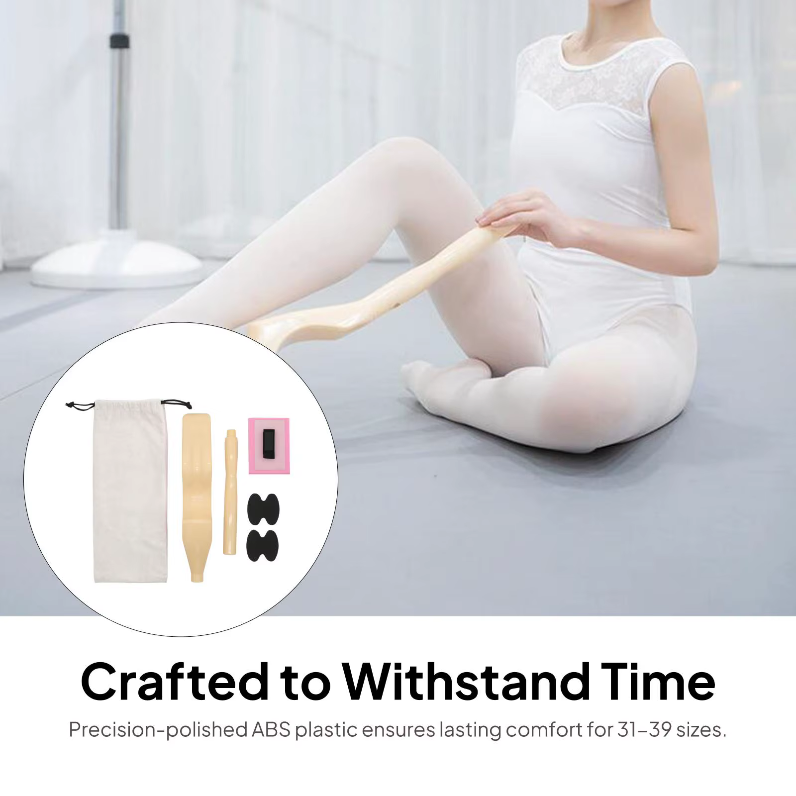 Civière de pied de ballet pour adultes et enfants, pour personnes de yoga, fitness, Pilates