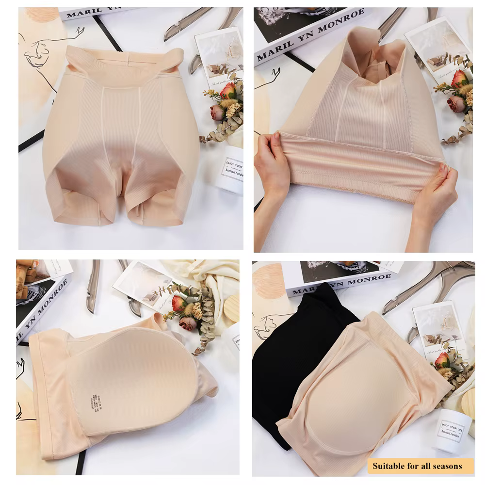 Bout à bout rehausseur sous-vêtements taille haute femmes ventre serrage culotte hanche Shapewear fesses corps Shaper bout à bout coussin culotte