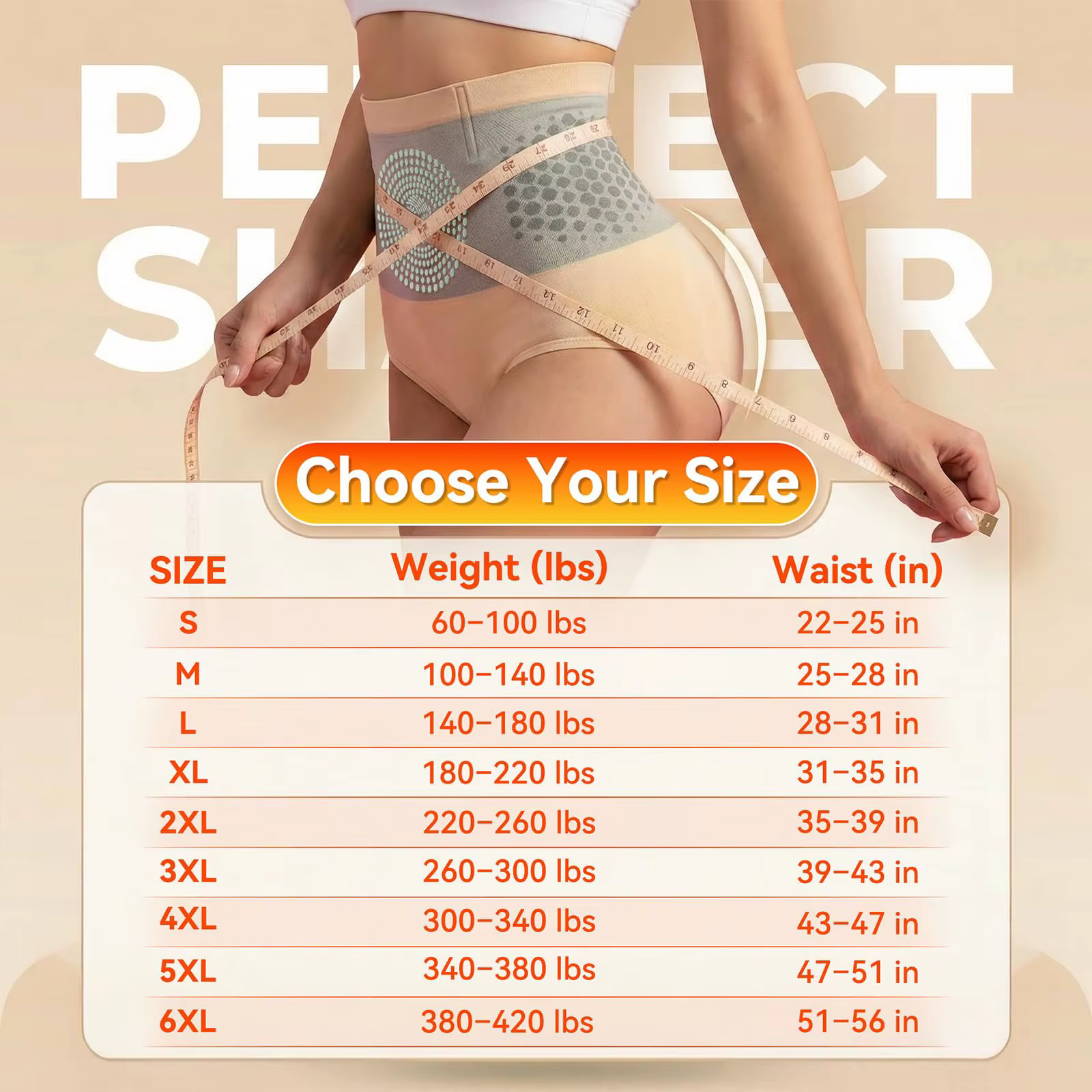 Culottes gainantes taille haute sans couture pour femmes