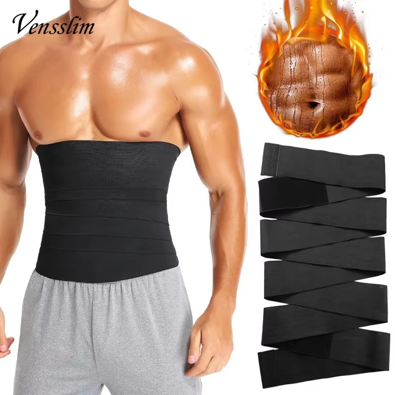 Vensslim hommes taille formateur Abdomen réducteur minceur ceinture corps Shaper Snatch Me Up pansement