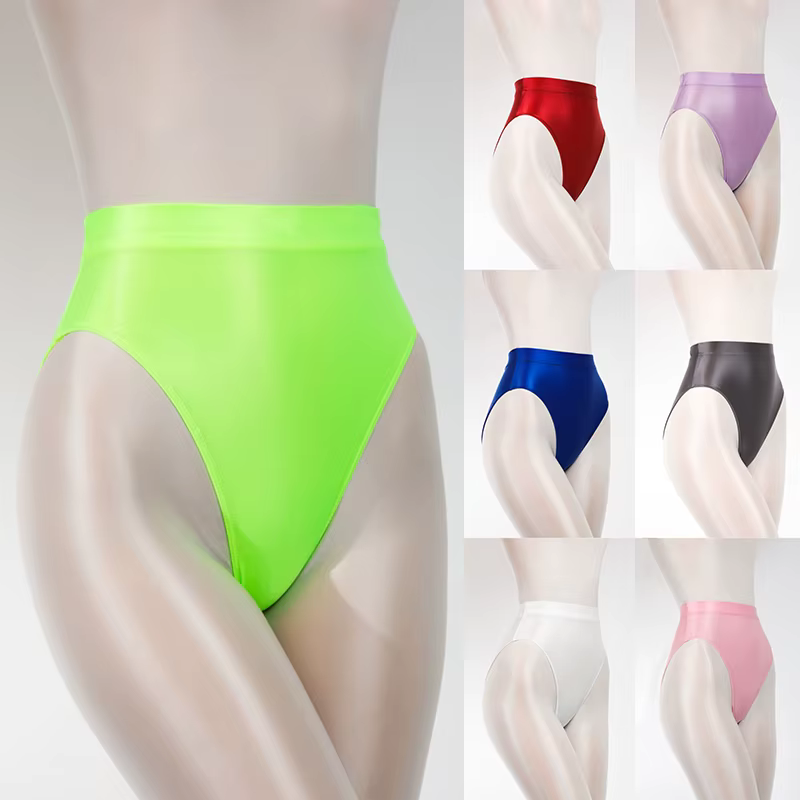Culotte élastique taille haute pour femme