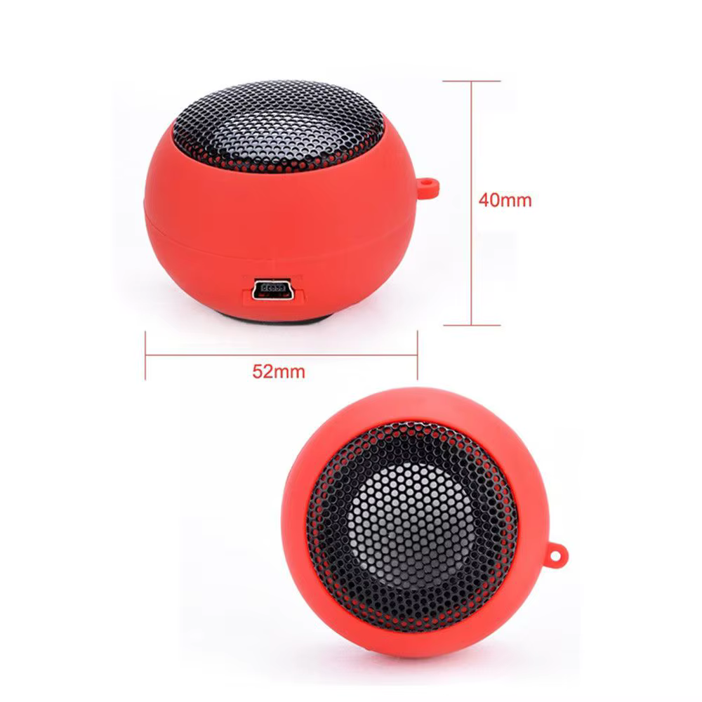 Lecteur de musique haut-parleur de téléphone portable filaire pour téléphone PC 3.5mm Jack Hamburger haut-parleur boîte de son amplificateur