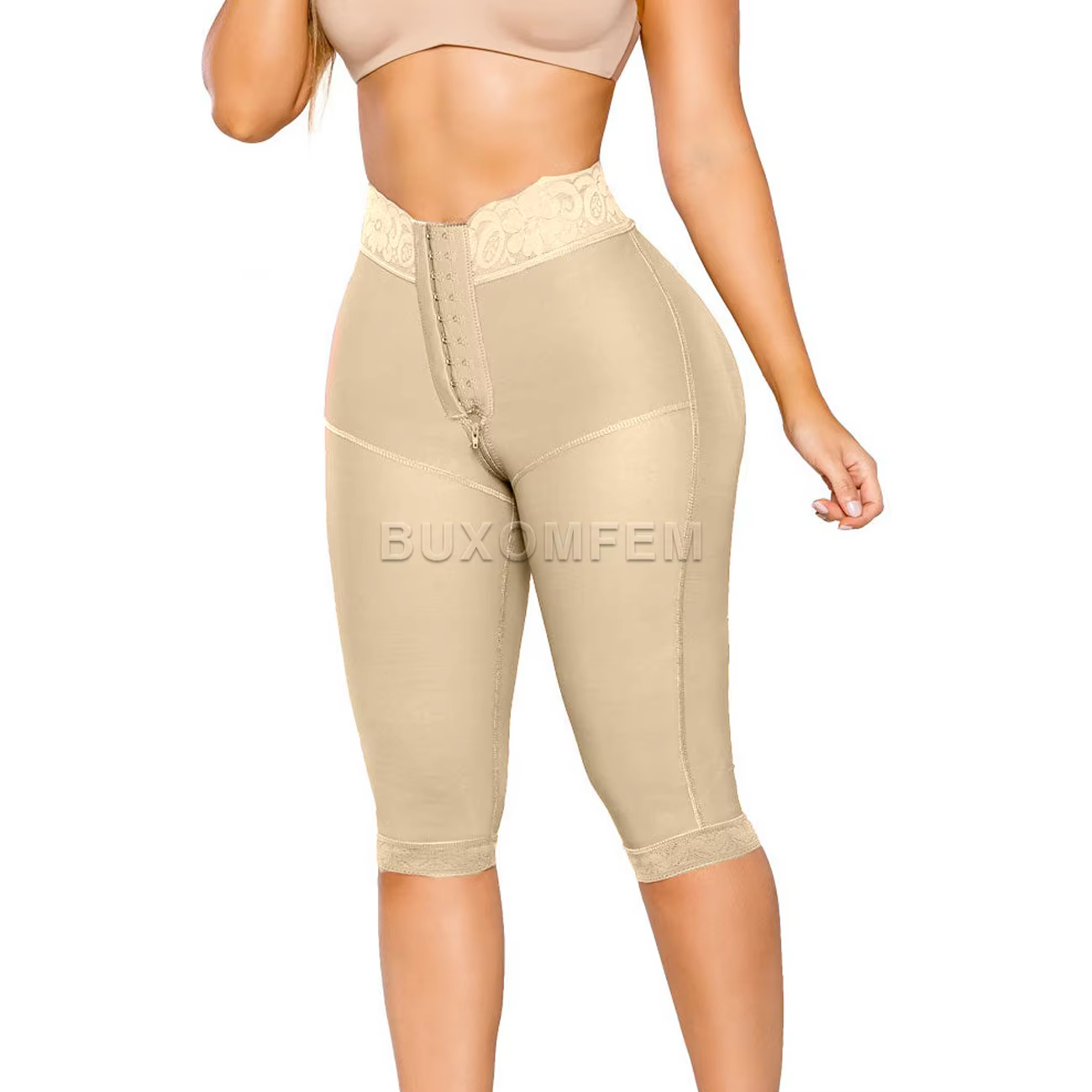 Leggings de compression taille haute pour femmes post-partum Slim Fit bout