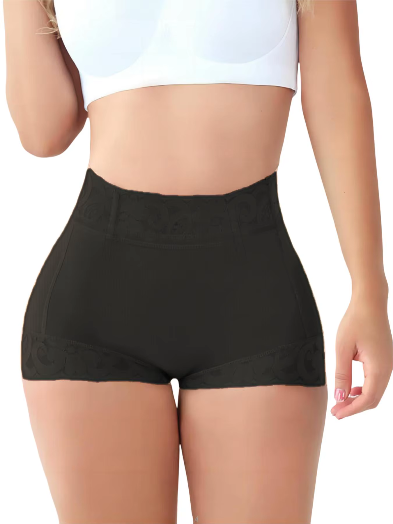 Shorts gainants taille haute colombiens pour femme