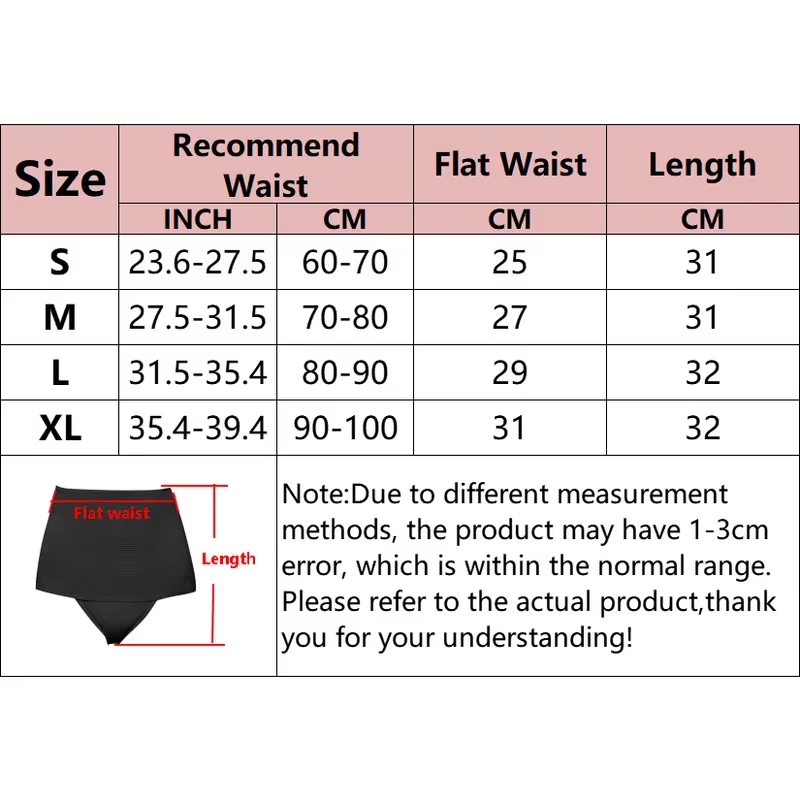 Culotte gainante taille haute pour femme