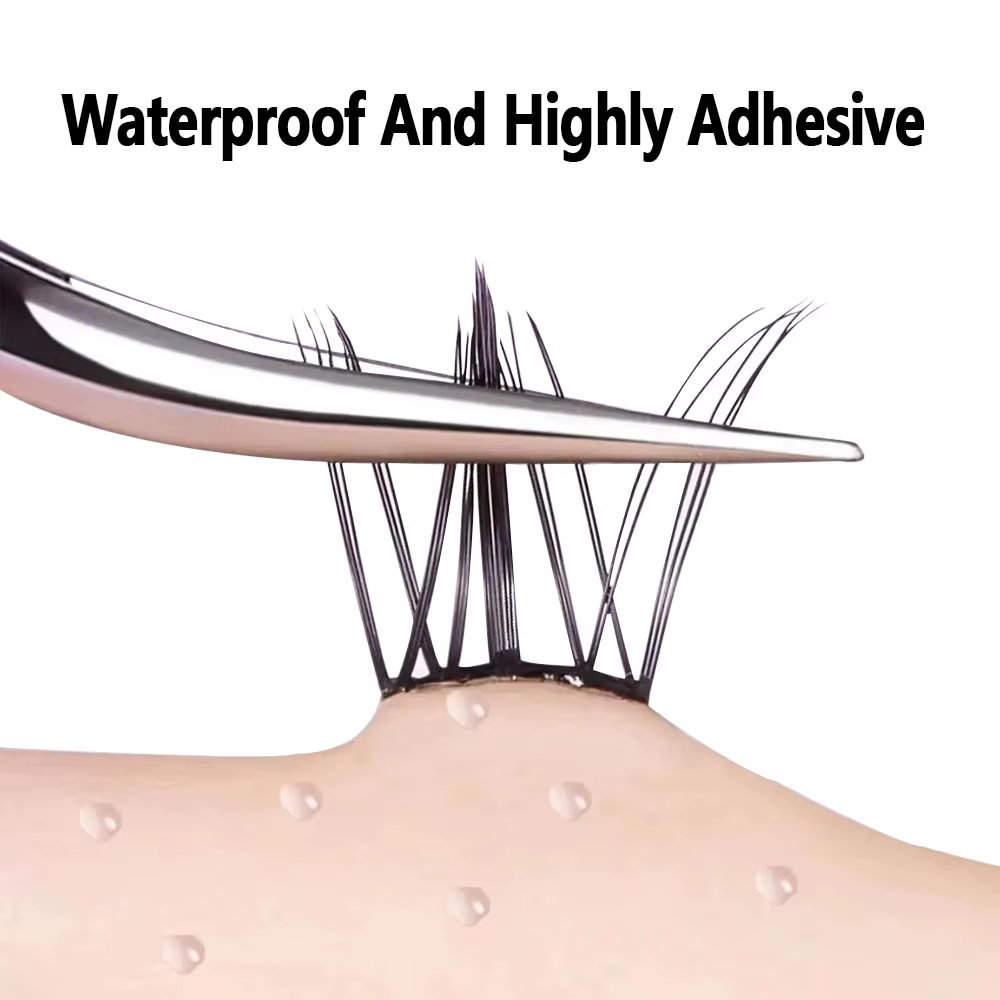 Colle adhésive pour extensions de cils 1/2/4oz, colle à forte tenue, colle imperméable pour cils, colle invisible professionnelle, séchage rapide