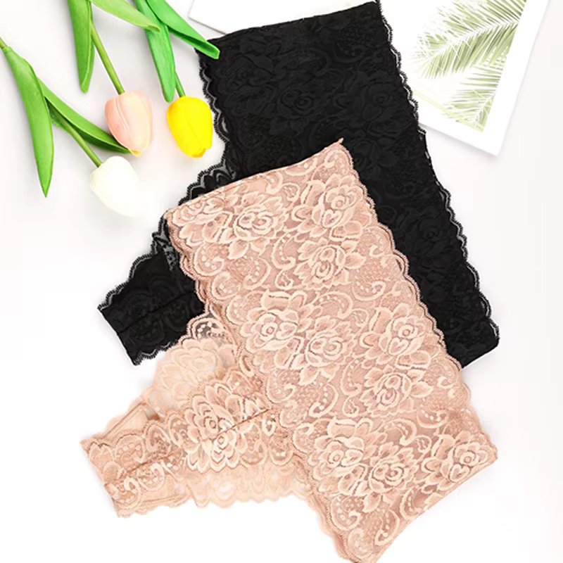 Culotte Taille Haute en Dentelle pour Femme