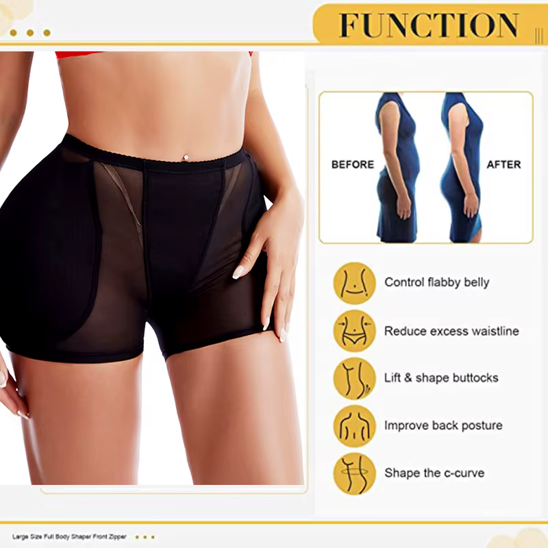 Gros cul éponge rembourré culotte Sexy bout