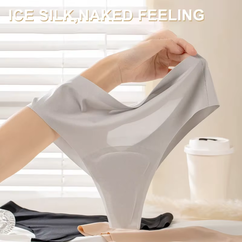 3 pièces éviter les culottes à bout de chameau culotte tanga sans couture couverture anti-cernes