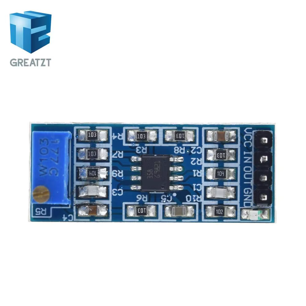 GREATZT LM358 Module d'amplificateur opérationnel à gain de signal 100 fois, amplificateur 5V-12V, vente chaude