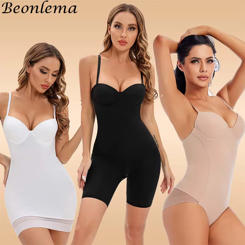Body femmes Shapewear corps Shaper avec tasse